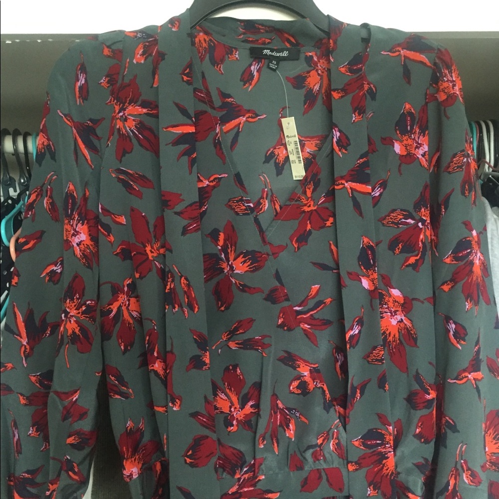 Silk Madewell Blouse